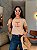 T-SHIRT DTF SWEET URSO PUDIM - BEGE DUNAS - Imagem 1