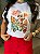 T-SHIRT DTF CIAO BELLA GATO PIZZA - BRANCO - Imagem 3
