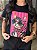 T-SHIRT DTF GATO LENÇO POA - PRETO - Imagem 2