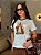 T-SHIRT DTF BICOLOR NOSSA SENHORA - OFF WHITE(MARROM) - Imagem 1
