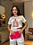T-SHIRT DTF BICOLOR NOSSA SENHORA - OFF WHITE(ROSA) - Imagem 1