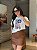 T-SHIRT DTF MOSAICO MEDALHA DE SÃO BENTO - BRANCO - Imagem 1