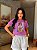 T-SHIRT DTF ORAÇÃO DO TERÇO - ROXO MAGIC - Imagem 1