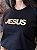 T-SHIRT DTF JESUS DOURADO APLICAÇÃO - PRETO - Imagem 2