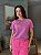 T-SHIRT DTF FLORZINHAS STRASS - ROXO MAGIC - Imagem 1