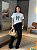 T-SHIRT DTF MODERN LAÇO RENDA - OFF WHITE - Imagem 4