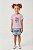 T-SHIRT INFANTIL DTF LOVE GROWS - LILÁS - Imagem 1