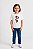 T-SHIRT INFANTIL DTF URSO SELF - BRANCO - Imagem 1