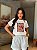 T-SHIRT DTF BONJOUR MON AMOUR - OFF WHITE - Imagem 1