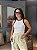 CROPPED RIBANA BICOLOR (MARROM) - OFF WHITE - Imagem 1