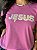 T-SHIRT DTF JESUS MY LORD APLICAÇÃO - ROXO MAGIC - Imagem 2
