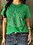 T-SHIRT DTF NOSSA SENHORA STRASS PRATA - VERDE BANDEIRA - Imagem 3