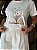 T-SHIRT DTF LIVRO FLORAL - OFF WHITE - Imagem 3