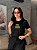 T-SHIRT DTF NAÇÃO SANTA - PRETO - Imagem 1