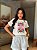 T-SHIRT DTF JESUS IS KING - OFF WHITE - Imagem 1