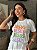 T-SHIRT DTF JESUS COLORS - OFF WHITE - Imagem 1