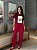 T-SHIRT DTF JESUS EN TI CONFIO - BORDO - Imagem 4
