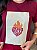 T-SHIRT DTF JESUS EN TI CONFIO - BORDO - Imagem 2