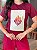 T-SHIRT DTF JESUS EN TI CONFIO - BORDO - Imagem 3