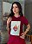 T-SHIRT DTF JESUS EN TI CONFIO - BORDO - Imagem 1