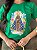 T-SHIRT DTF SUA BENÇÃO MÃE - VERDE BANDEIRA - Imagem 3