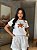 T-SHIRT DTF FLOR PRECIOSA - BRANCO - Imagem 1