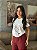 T-SHIRT DTF RAINHA DE COPAS - OFF WHITE - Imagem 1