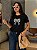 T-SHIRT DTF LAÇO RENDA - PRETO - Imagem 1