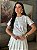 T-SHIRT LISTRAS TOTAL (VERDE) - OFF WHITE - Imagem 1