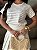 T-SHIRT LISTRAS TOTAL (MOCACCINO) - OFF WHITE - Imagem 3