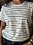 T-SHIRT LISTRAS TOTAL (AZUL MARINHO) - OFF WHITE - Imagem 2