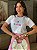 T-SHIRT DTF FOI POR AMOR APLICAÇÃO - BRANCO - Imagem 1