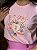 T-SHIRT DTF NOSSA SENHORA CORAÇÃO FLORAL - ROSA CLARO - Imagem 2
