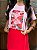 T-SHIRT DTF FRUTAS CRISTAIS - ROSA CLARO - Imagem 3