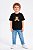 T-SHIRT INFANTIL DTF SÃO BENTO CARTOON - PRETO - Imagem 1