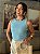 REGATA CANELADA - AZUL COMFY - Imagem 1