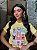 T-SHIRT DTF MOSAICO VINTAGE - AMARELO MANTEIGA - Imagem 3