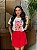T-SHIRT DTF MELANCIA CROCHÊ - OFF WHITE - Imagem 1