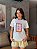 T-SHIRT DTF MOLDURA LOVE ME - BRANCO - Imagem 1