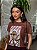 T-SHIRT DTF ONÇA LENÇO E OCULOS - MARROM - Imagem 3