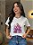 T-SHIRT DTF NOSSA SENHORA FLORES ROXAS - Imagem 1