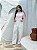 T-SHIRT GOLA ALTA LISA - ROSA ROMANTIC - Imagem 4