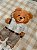 T-SHIRT DTF URSO XADREZ BEGE - Imagem 5