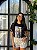 T-SHIRT DTF VESTIDO AMARELO - Imagem 1