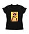 T-SHIRT DTF GATA LISTRAS AMARELA - Imagem 3