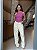 REGATA CANELADA C/ STRASS - ROXO MAGIC - Imagem 5