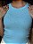 REGATA CANELADA C/ STRASS - AZUL COMFY - Imagem 2