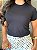 T-SHIRT VISCOLYCRA - PRETO - Imagem 3