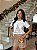 T-SHIRT DTF ARVORE FÉ, PAZ, AMOR - OFF WHITE - Imagem 1