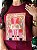 T-SHIRT DTF QUEBRA NOZES - BORDO - Imagem 2